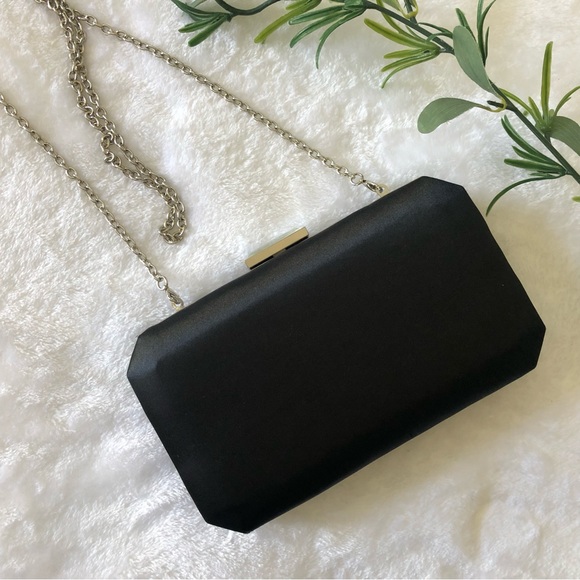 INC International Concepts Sasha Satin Sparkle Clutch - Picture 5 of 12